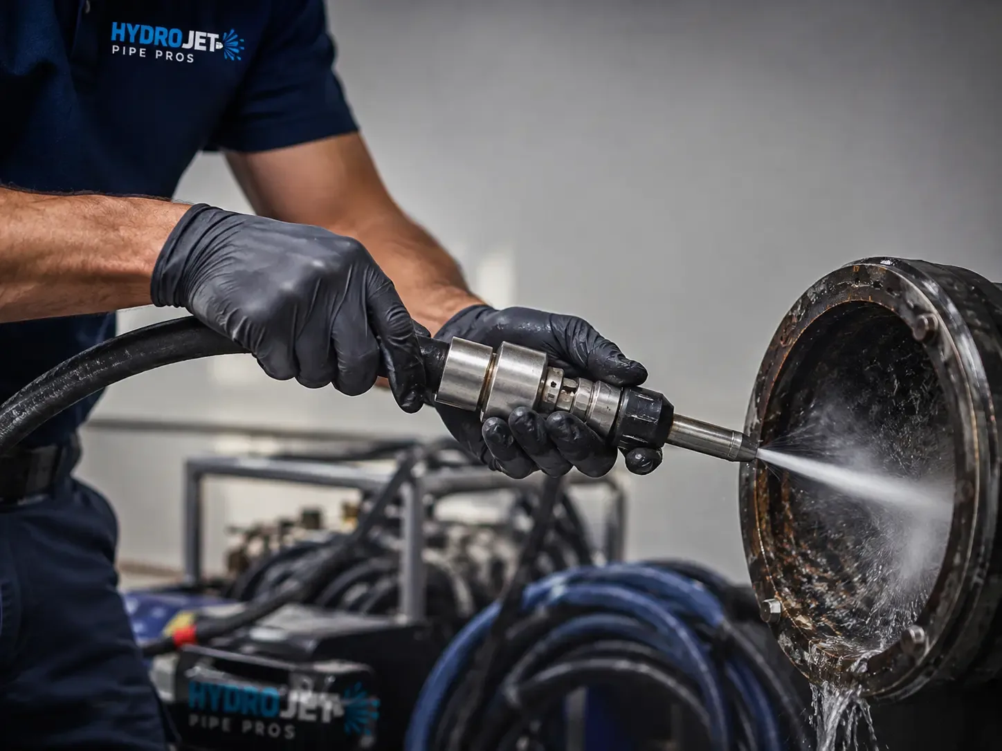 Hydro Jet Pipe Descaling in Duluth, GA